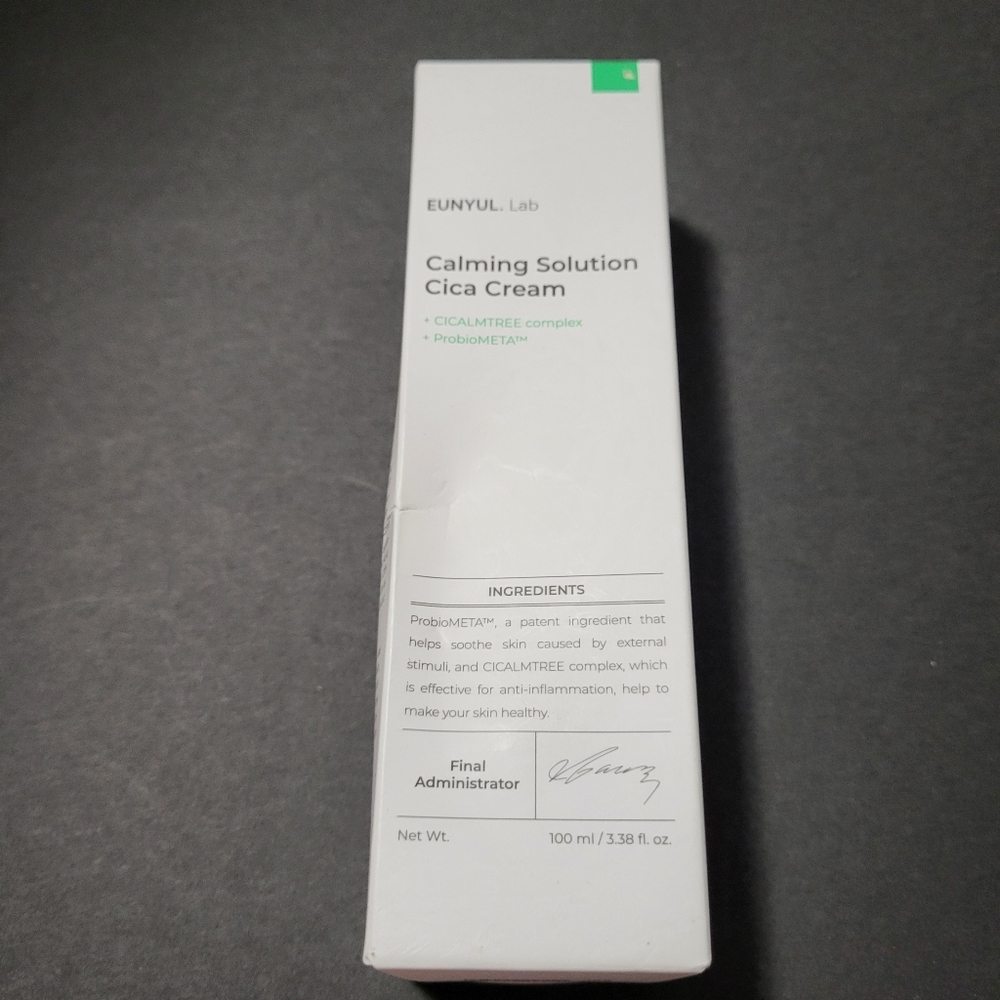 EUNYUL Lab Calming Solution Cica Cream 3.38oz Exp 5/24 New Sealed